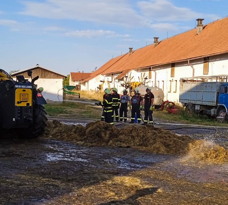 Požár seník Puclice P.D.0016